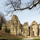 Blick auf die Externsteine