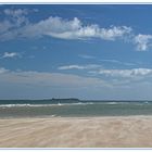 Blick auf die Farne-Islands