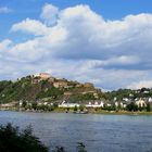 Blick auf die Festung Ehrenbreitstein