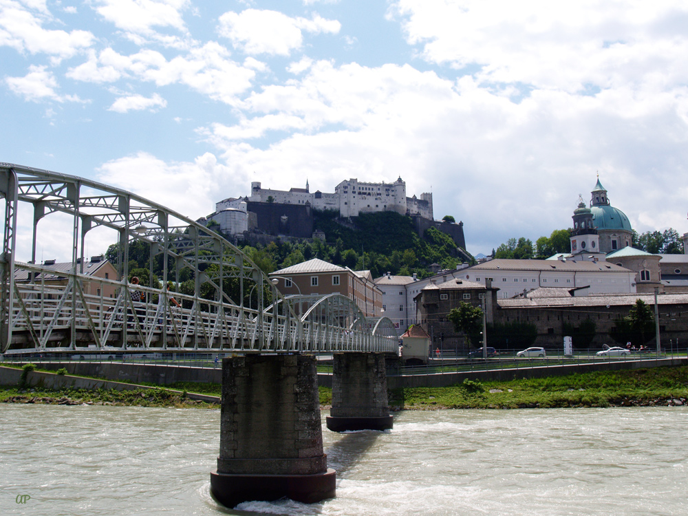 Blick auf die Festung Hohensalzburg