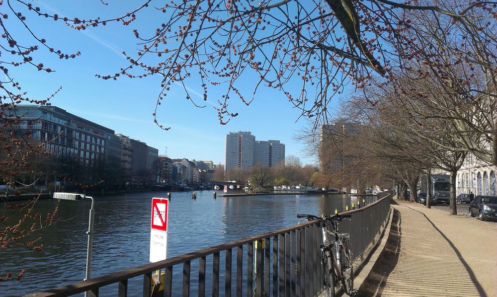 Blick auf die Fischerinsel in Berlin-Mitte