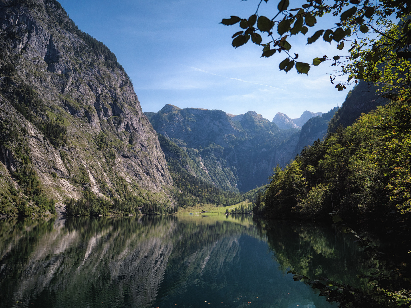 Blick auf die Fischunkelalm (Obersee)