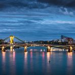 Blick auf die Flößer Brücke