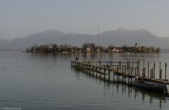 Blick auf die Fraueninsel