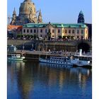 Blick auf die Frauenkirche in Dresden