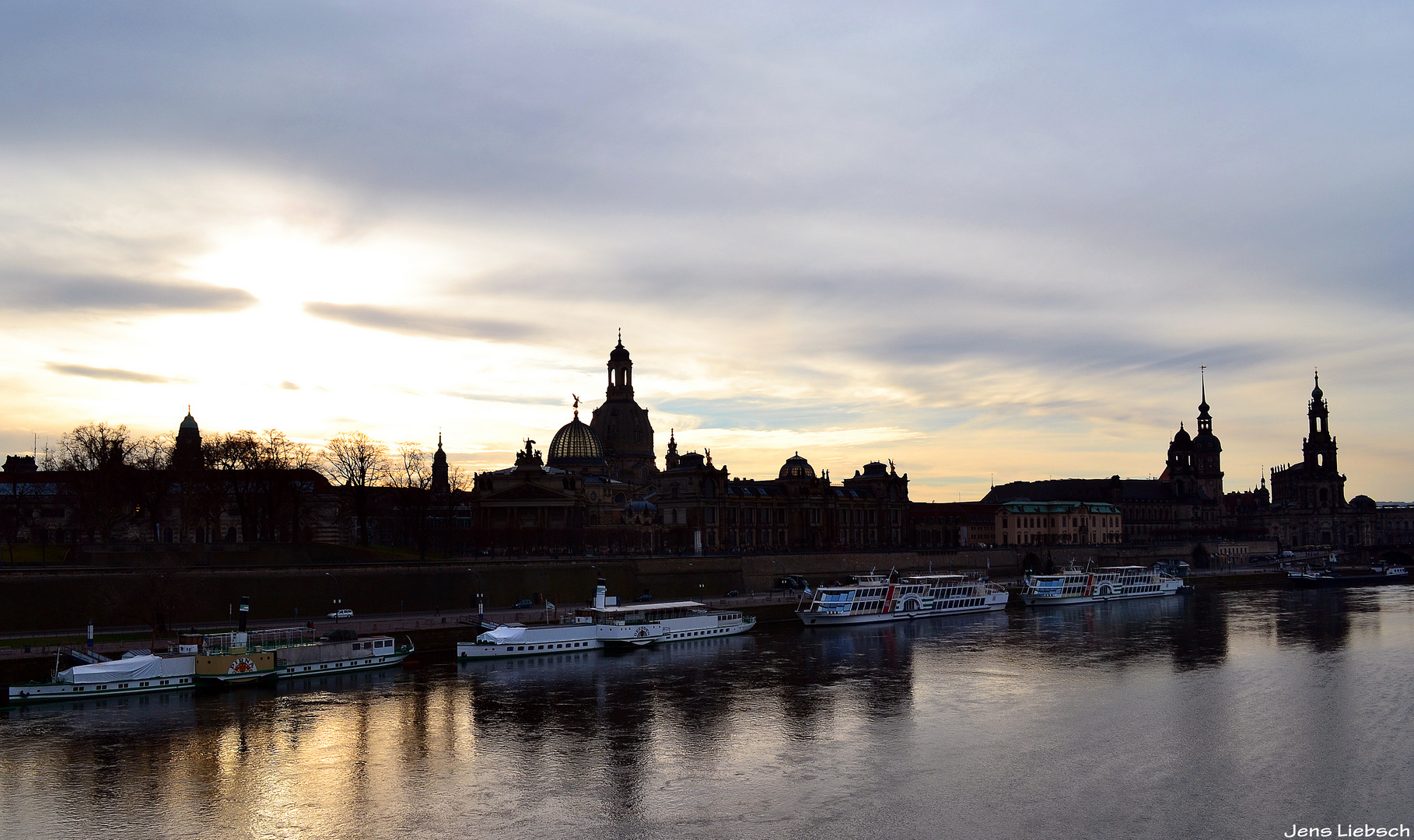 Blick auf die Frauenkirche in Dresden