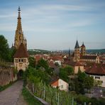 Blick auf die Frauenkirche in Esslingen