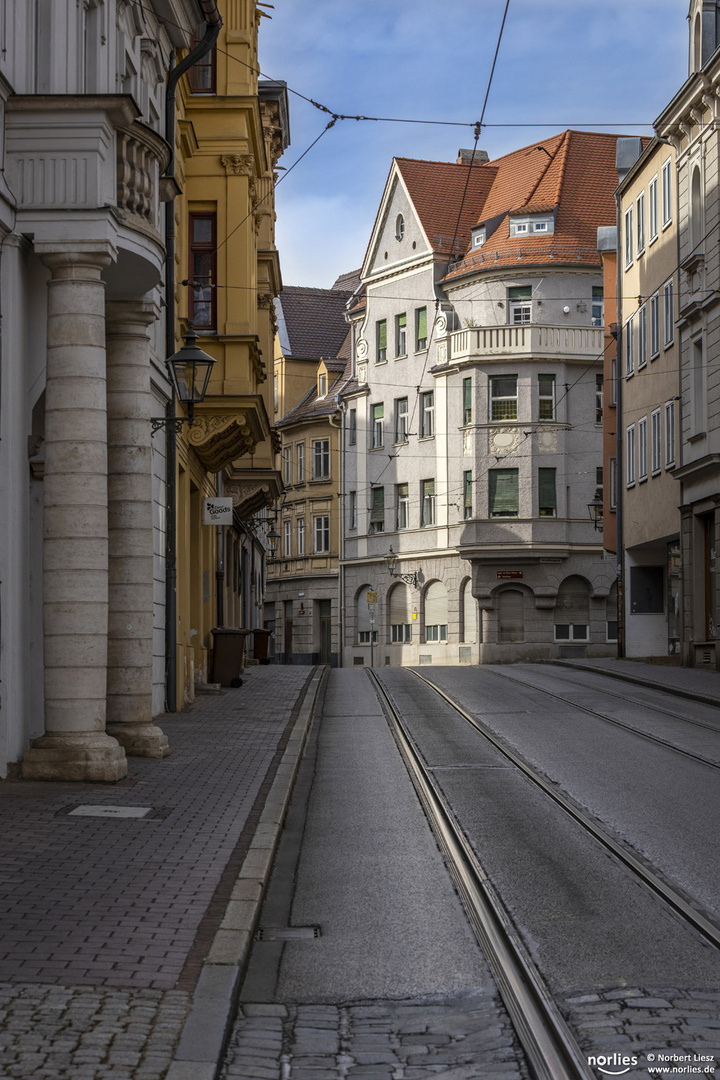 Blick auf die Frauentorstraße