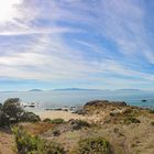 Blick auf die Freycinet Halbinsel