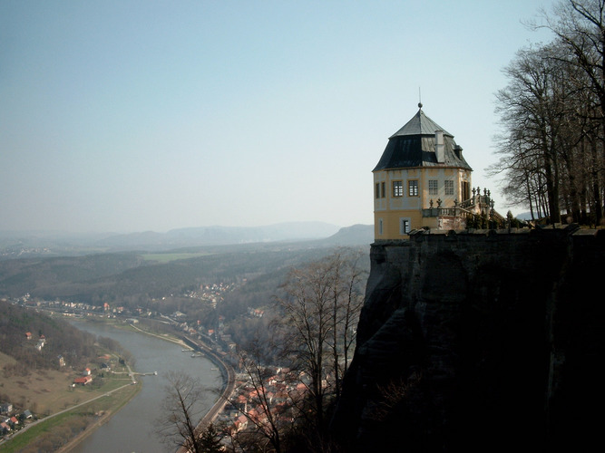 Blick auf die Friedrichsburg