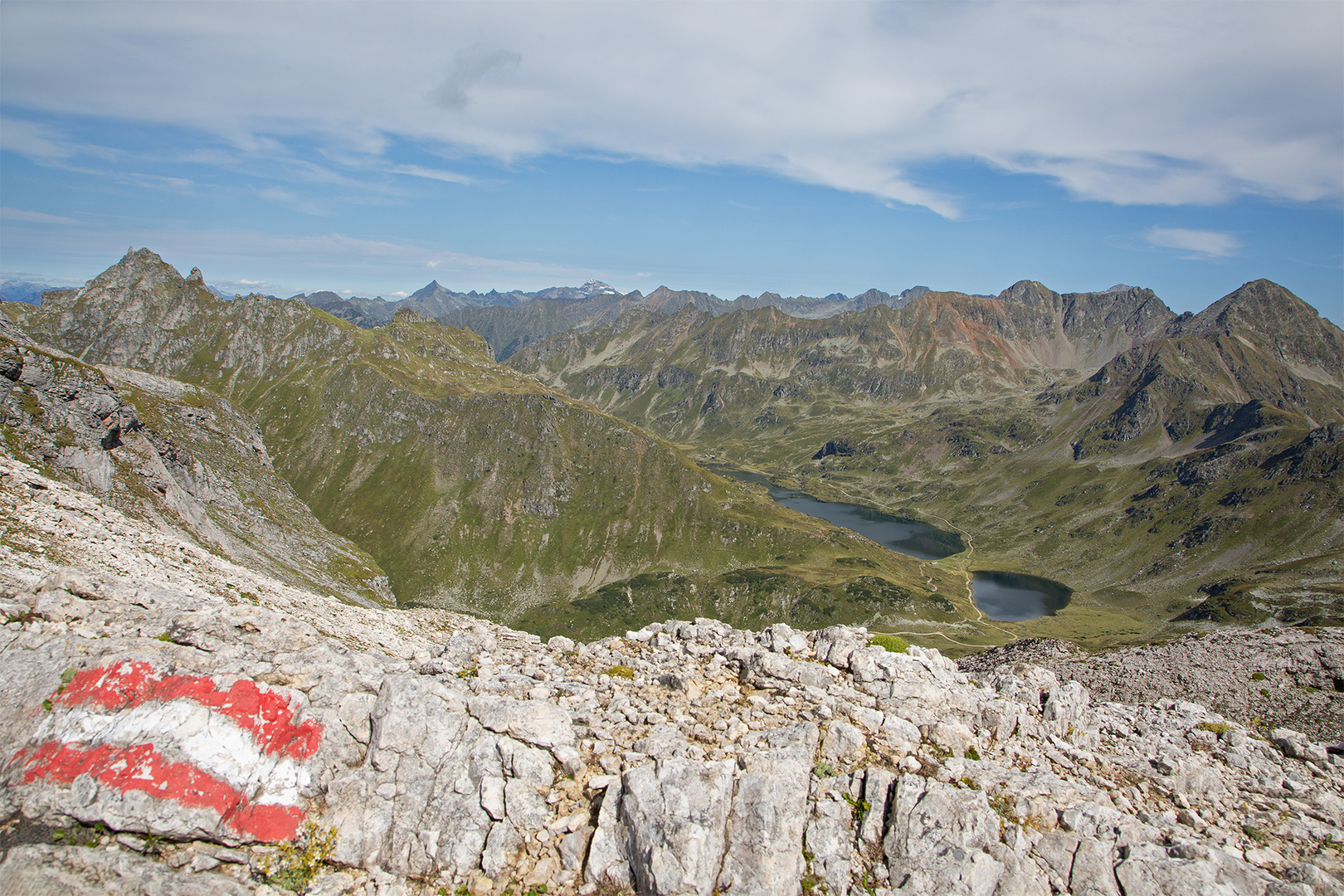 Blick auf die Giglachseen