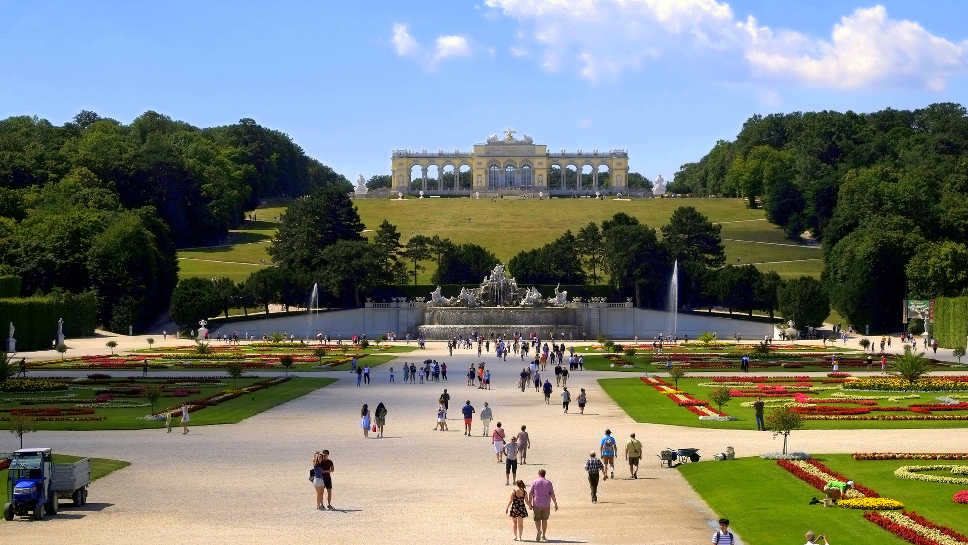 Blick auf die Gloriette