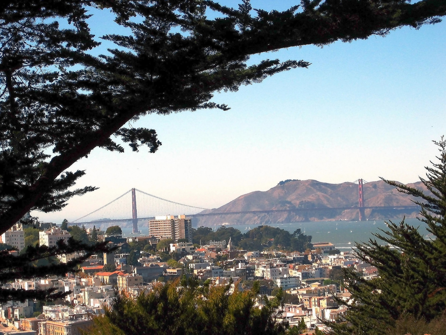 Blick auf die Golden Gate Bridge