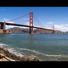 Blick auf die Golden Gate Bridge - USA 2008