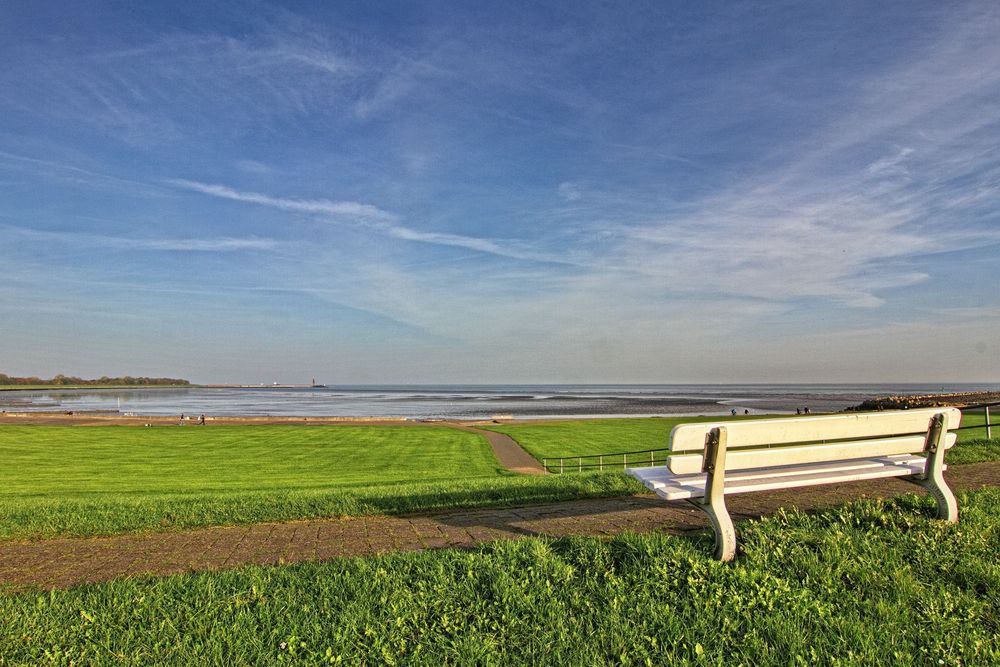 Blick auf die Grimmeshörner Bucht 