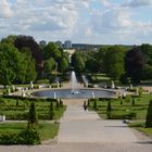 Blick auf die große Fontäne im Schlosspark Sannsouci