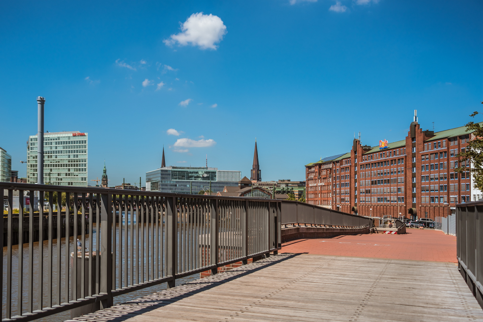 Blick auf die Hafencity