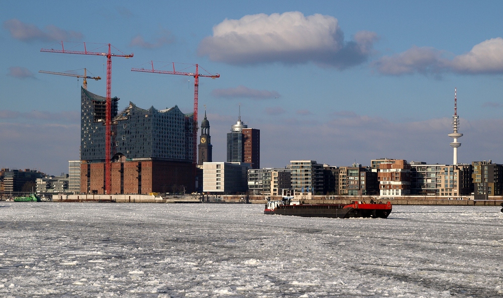 Blick auf die Hafencity