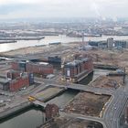 Blick auf die Hafencity ( im Bau)