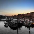 Blick auf die Hamburger Speicherstadt