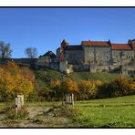 Blick auf die Hauptburg....