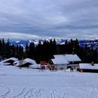 Blick auf die Hindenburghütte