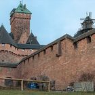 Blick auf die h.koenigsbourg fr. elsass