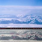 Blick auf die höchsten Alpengipfel