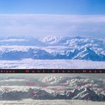 Blick auf die höchsten Alpengipfel