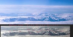 Blick auf die höchsten Alpengipfel