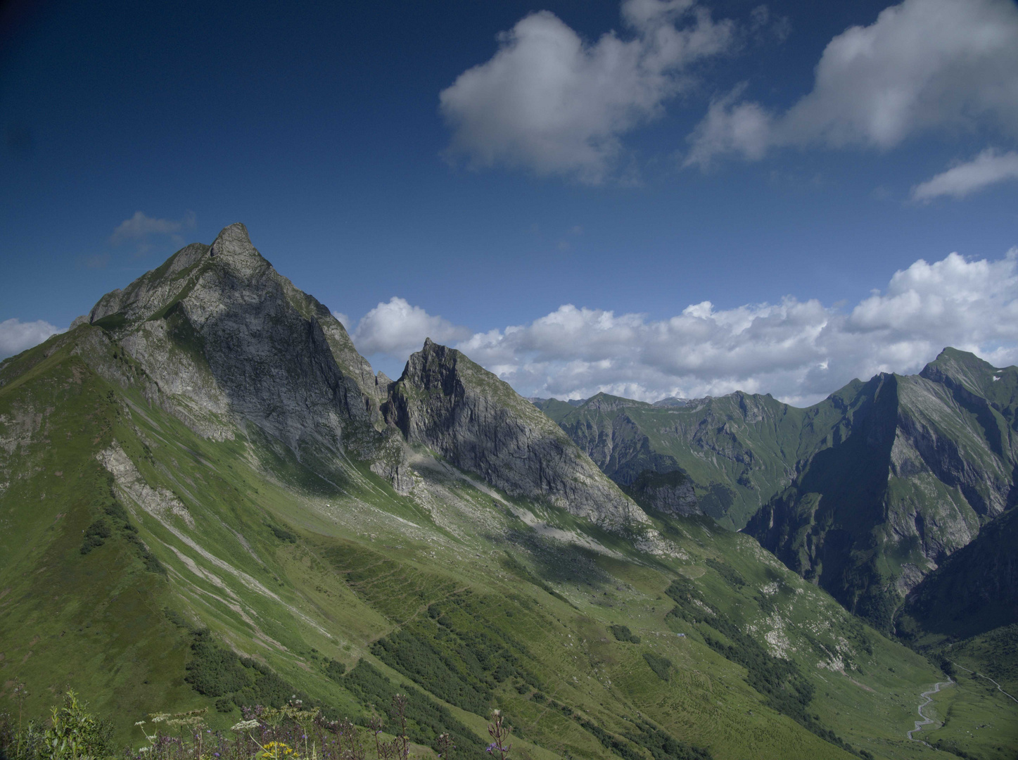 Blick auf die Höfats