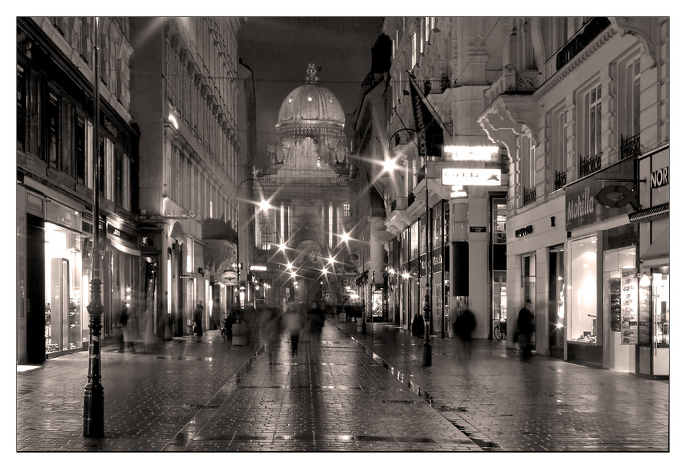 Blick auf die Hofburg in Wien