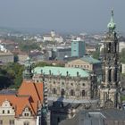 Blick auf die Hofkirche von der Frauenkirche aus