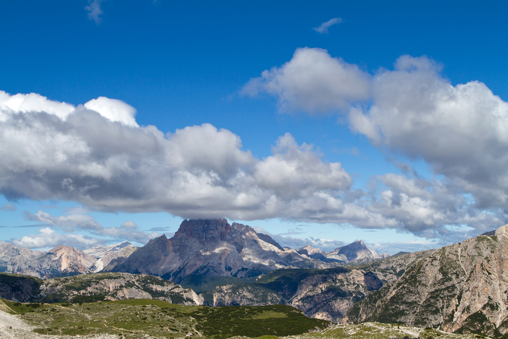 Blick auf die hohe Gaisl