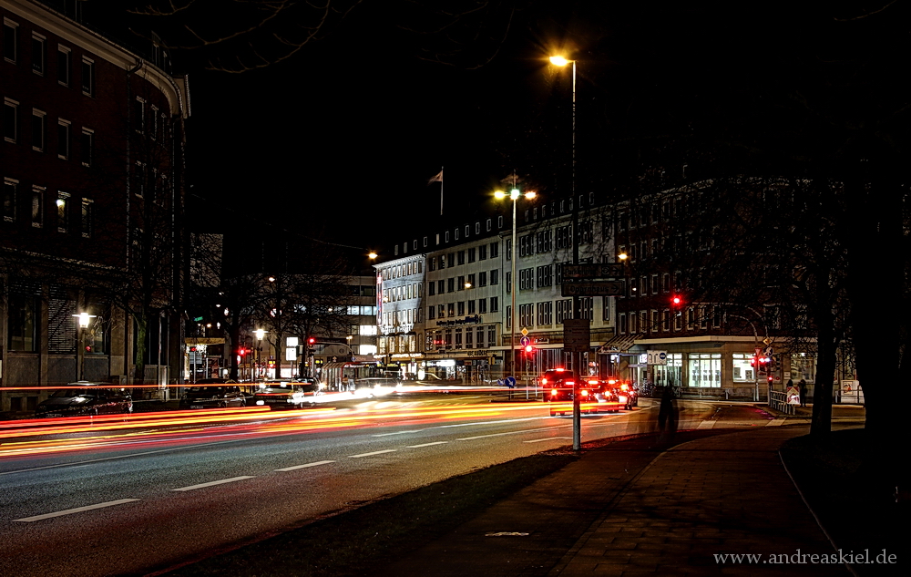 Blick auf die "Holstenbrücke"