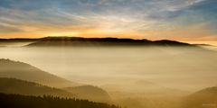 Blick auf die Hornisgrinde, Badener Höhe, Rote Lache