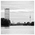Blick auf die Innenstadt aus Richtung Berlin-Treptow