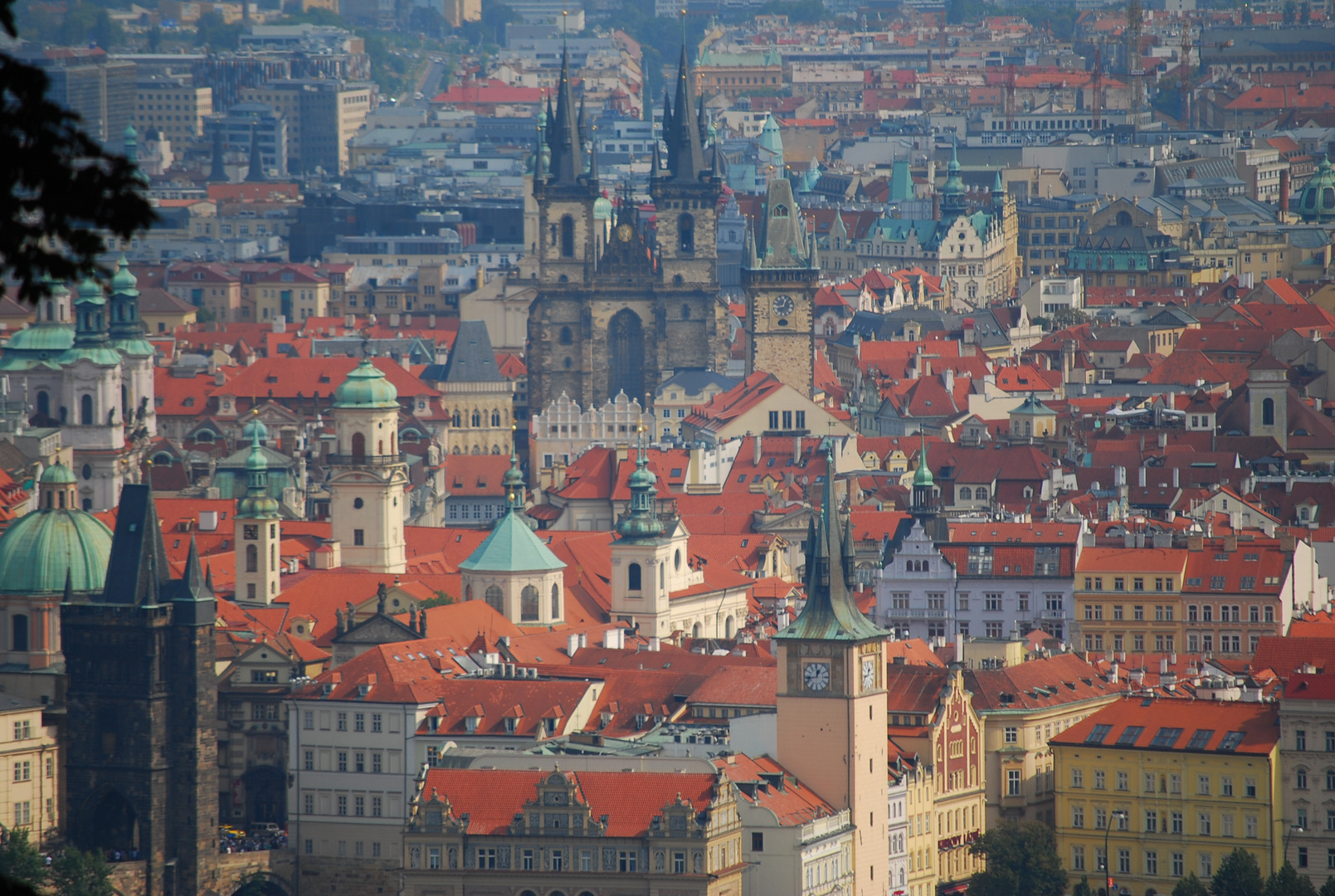 Blick auf die Innenstadt von Prag