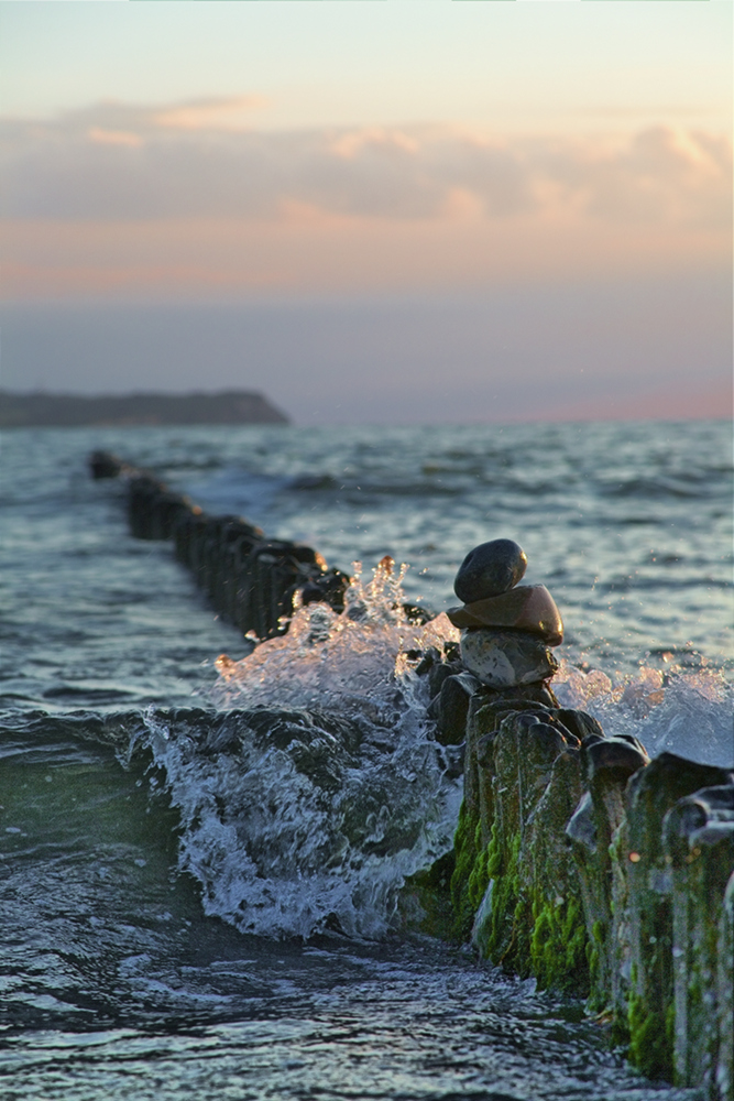 Blick auf die Insel des Hedin