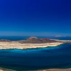 Blick auf die Insel La Graciosa