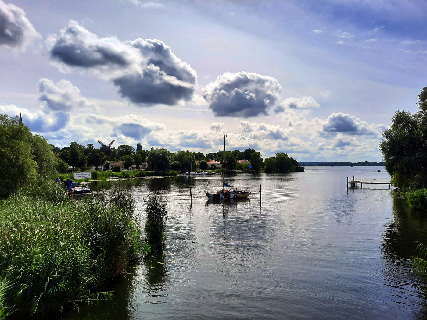 Blick auf die Insel Werder