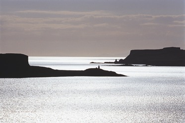 Blick auf die Inseln Rum und Eigg