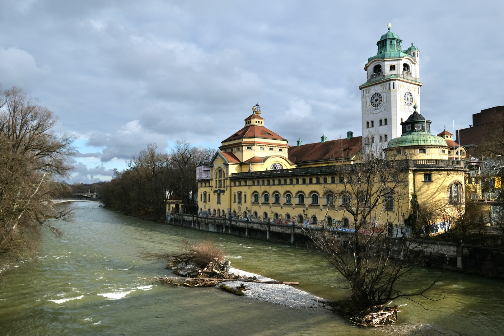 Blick auf die Isar