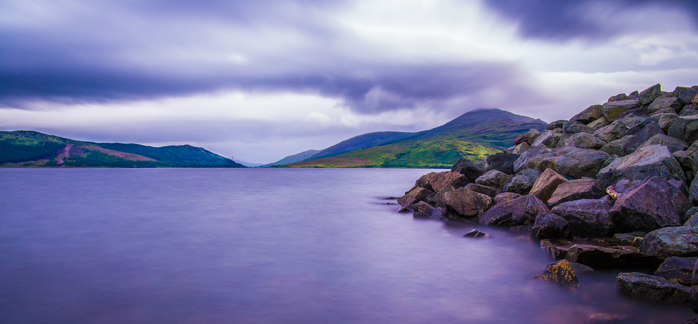 Blick auf die Isle of Skye