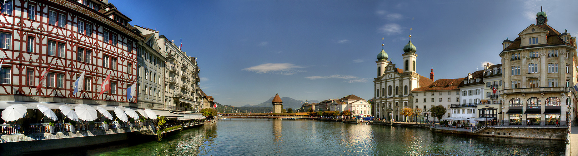 Blick auf die Jesuitenkirche