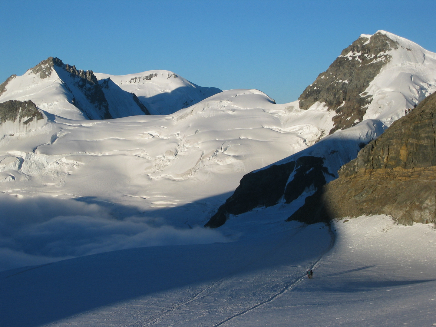 Blick auf die Jungfrau