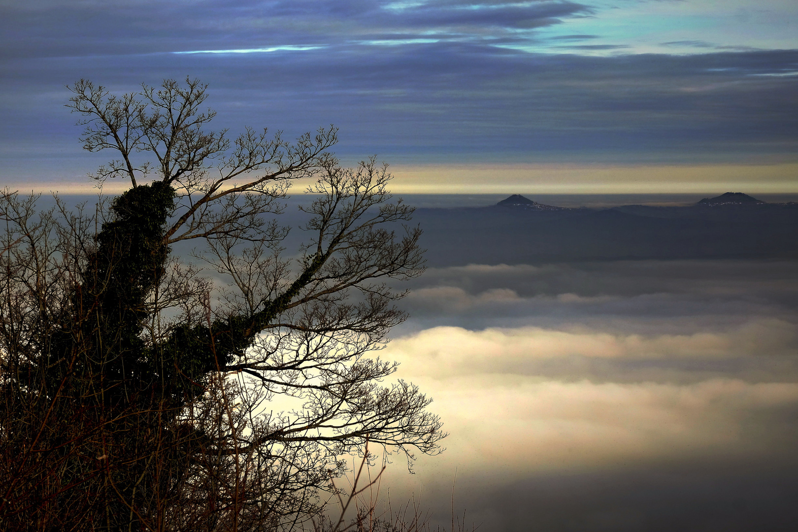 Blick auf die Kaiserberge