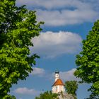 Blick auf die Kalvarienbergkapelle