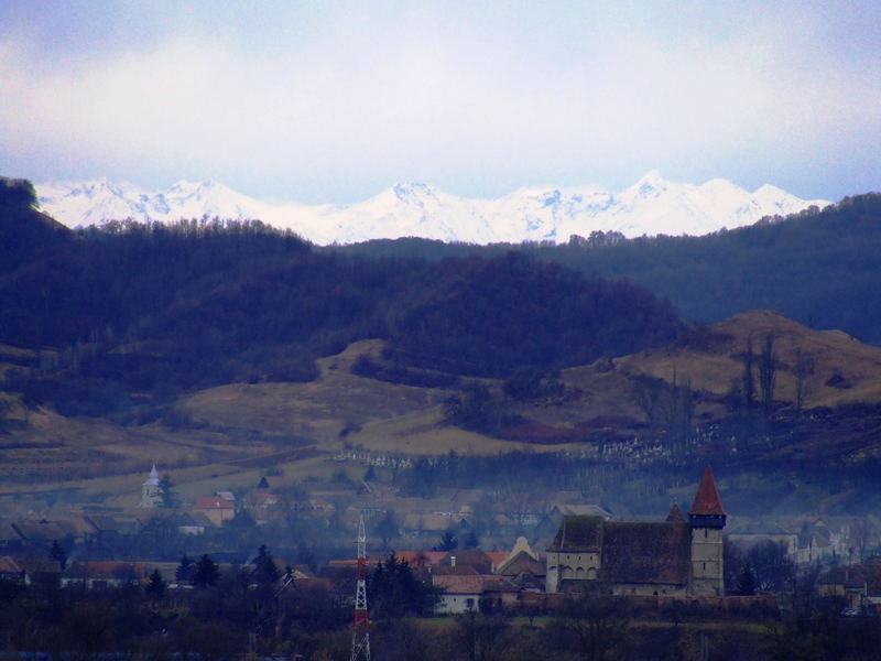 Blick auf die Karpaten