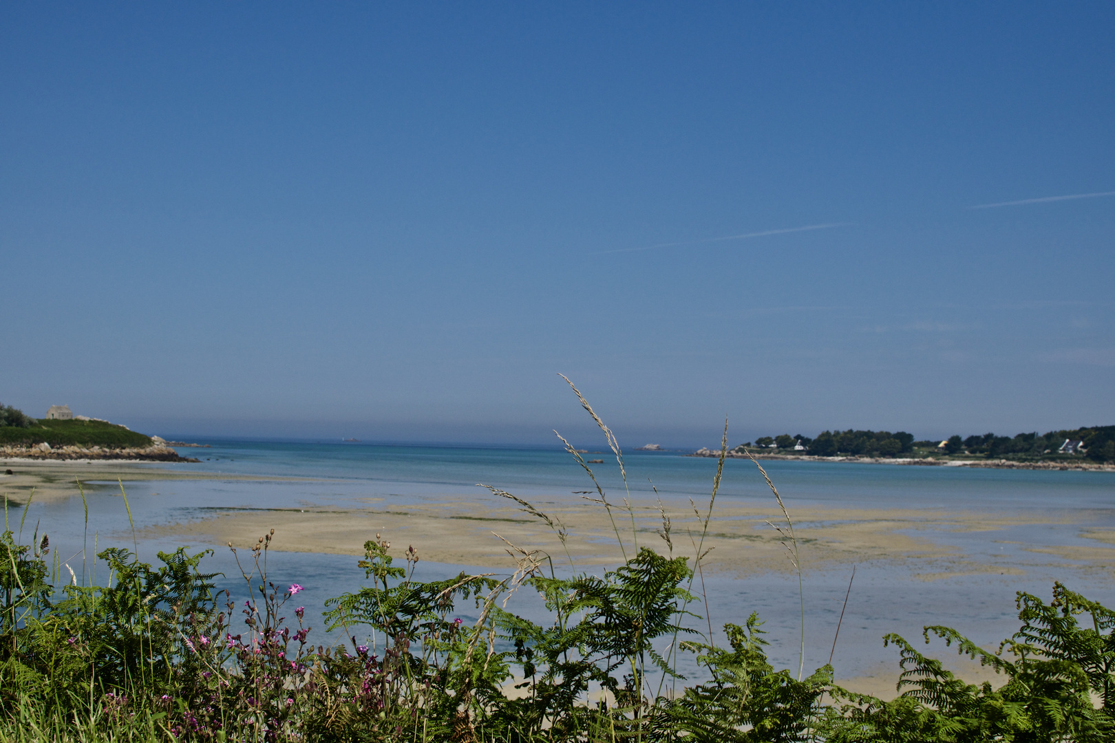 Blick auf die Keltische See - Guissény - Bretagne